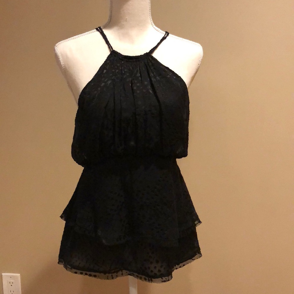 NEW CONDITION BCBG MAXAZRIA XS Black Top